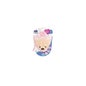 Chicco 3en1 Bavoir Frais Rose Morsures 4m+ Bavoir