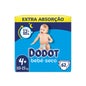 Dodot Bébé Sec Couche Extra Taille 4 10-15kg 62uts