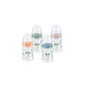 Nuk biberon mamelon silicone large bouche taille 1 ou bureau m 150ml 150ml