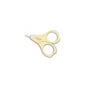 3 oeillets ciseaux bébé Sécurité 7,5cm 1ud