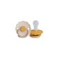 Frigg Daisy Silicone Pacifier Chamomile Honey 6M+ 2uts