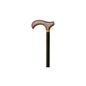 Garcia 1880 Muletilla Extensible Aluminium Noir Poing en bois 345