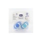 Chicco™ Sucette en silicone Physio anatomique 12M+ bleu 2 Unités