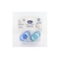 Chicco™ Sucette en silicone Physio anatomique 12M+ bleu 2 Unités