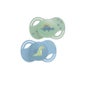 Luc Et Léa Collection Sucettes Anatomiques Extra-Slim C4 6-18m 2 Unités