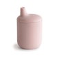 Mushie Baby Silicone Sippy Cup Blush Pink 1ut