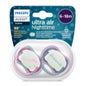 Philips Avent Ultra Air Night Chupete 6-18M Rosa 2uds