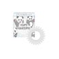 Invisibobble Petit Élastique À Cheveux Blanc Transparent