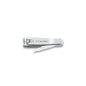 3 Claveles Coupe-ongles avec Lime Finition Chromée 6cm 1ut