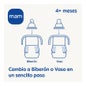 Biberon d'apprentissage Mam Baby Bleu 220ml