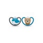 NUK Space Sucettes Silicone Chat Penguin 6-18 Mois 2 Unités