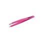 RickiParodi Pinça Oblíqua Inox Rosa 9cm