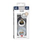 Bibs Pack Chupetas Látex Noturnos 6 18m Azul Cinza T1 2uds
