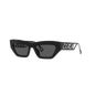 Versace Lunettes de Soleil Ve4432U Black Dark Grey 1ut