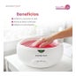 Boston Tech ParaffinLux Bain de Paraffine pour Mains 3L Rose Sans Cire