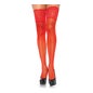 Leg Avenue Red Pantyhose With Wide Lace Plus Size 1ut