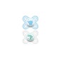 Mam 2 Sucettes Perfect Naissance Silicone 0-2 Mois 2 Unités