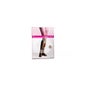 Maries long bas en dentelle A-F compression normale calibrée beige taille 6