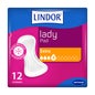 Lindor Lady Pad Extra Pads 12 unités