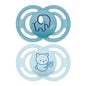 Mam Perfect Sucette Anatomique Silicone +6M Animaux 2uts