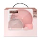 Suavinex Vajilla Silicona Soft & Flexible Rosa 4uds