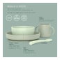 Suavinex Vaisselle Silicone Doux & Flexible Menthe 4uts