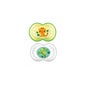 Mam Baby Soother Original Silicone + 6 M Pack Double Green