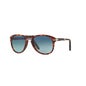 Persol Folding Po0714 Lunettes de Soleil Bleu 1ut