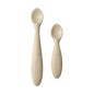 Bibs Set Spoon For Baby & Parent Vanilla