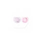 Chicco™ Mannequin anatomique en caoutchouc 0m+ rose 2 Unités