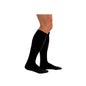 Medilast Silver Edition noir chaussette de compression forte T-L 1ud