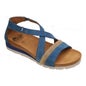 Scholl Sandale Nahir Taupe Bleu Taille 38 1 Paire