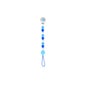 Chaîne perle bleue Heimess pour tétine 1 pc