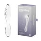 Satisfyer Dazzling Crystal Gode Hot & Cold Transparent 1ut