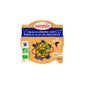 Babybio Bonne Nuit dès 12 Mois Assiette Légumes Verts Panais Boulghour 230 Grammes