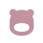 Tutete Teether Sucette en Silicone Ours Rose 1ut