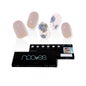 Nooves Elegant Floral Premium Luxe Feuille Ongles Metallic 20uts