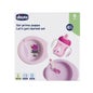 Chicco Coffret Alimentaire +6M Rose 4uts