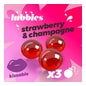 Crushious Set Boules Lubrifiantes Fraise & Champagne 2x3g