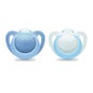 Nuk Genius Silicone 0-6m 2 Sucettes