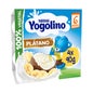 Yogolino Pack Bouillies Coco et Banane +6m Sans Gluten 4x90g