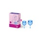 Satisfyer Feel Good Menstrual Cup Kit Intense Blue 15+20ml