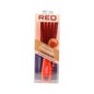 Red By Kiss Glide & Define Detangle Brush Boar Orange 1ut