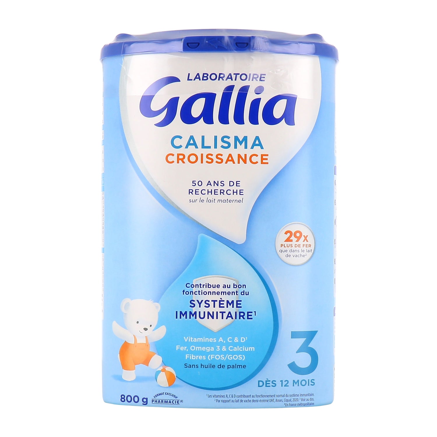 Gallia junior 4 lait à partir de 24 mois 900g - Pharmacie de