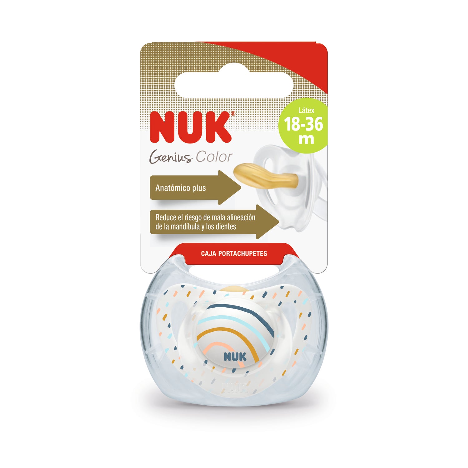 NUK For Nature, Tétine durable, Disponible en 3 couleurs