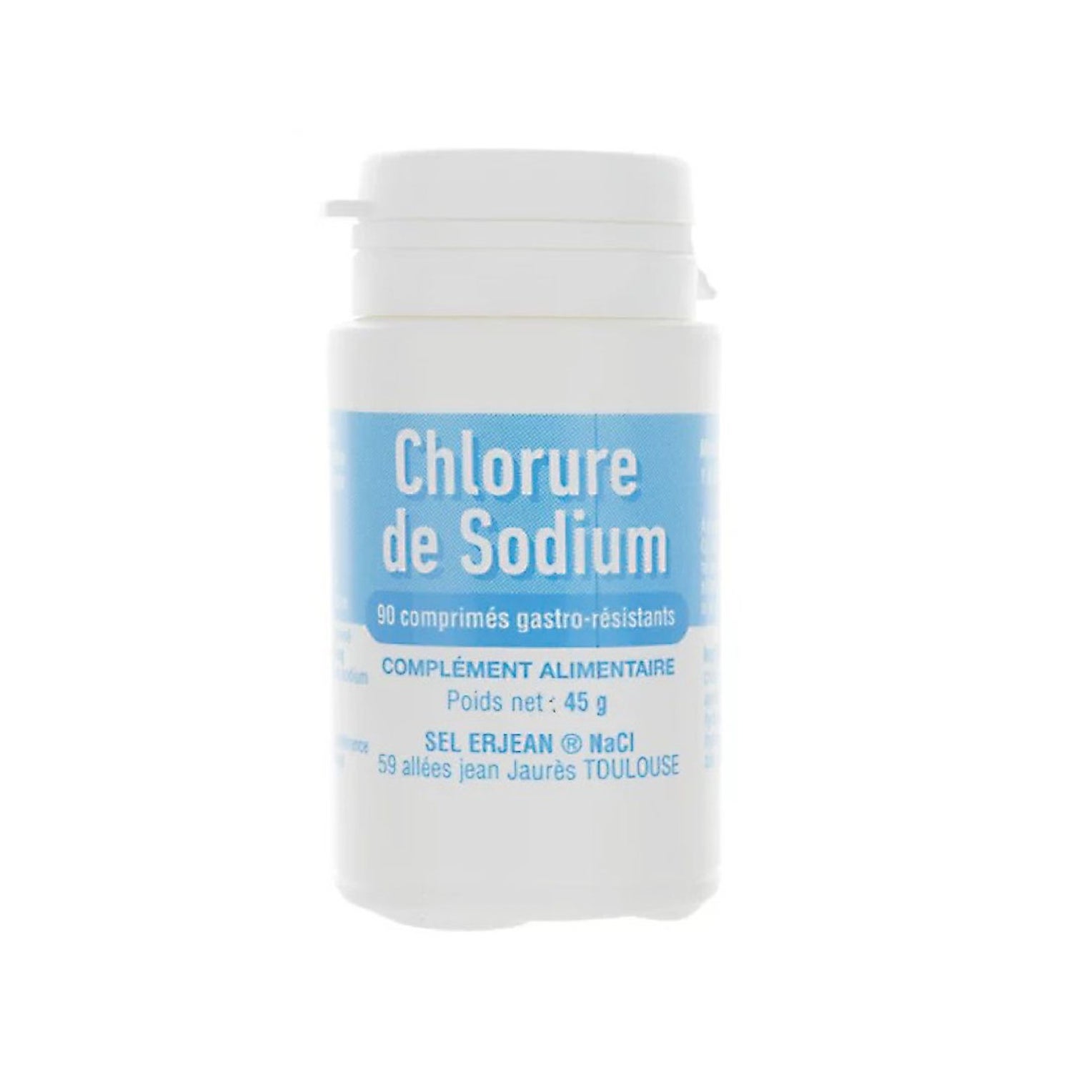 Erjean Chlorure de Sodium 90 comprimés