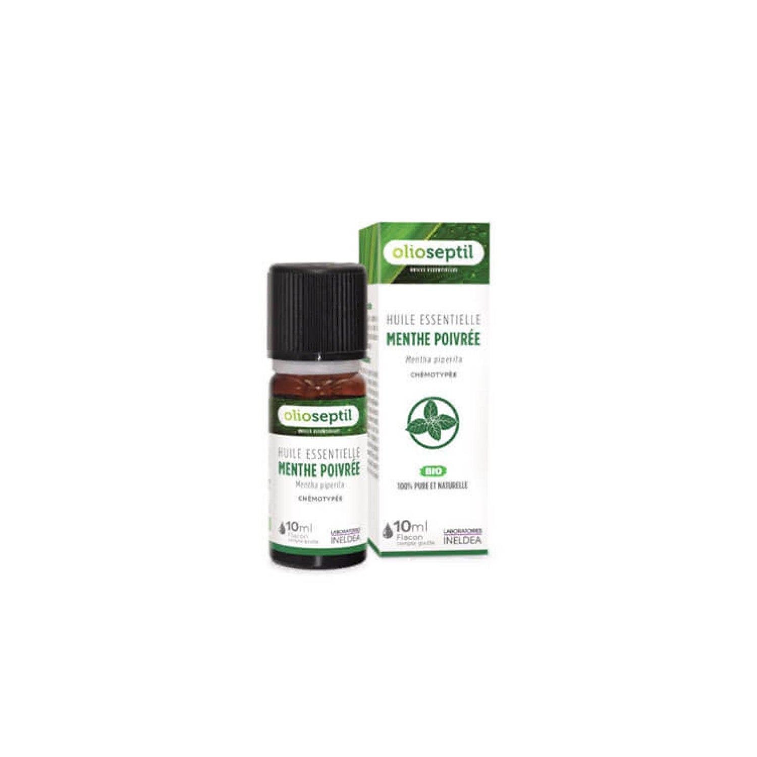Huile essentielle de Menthe Poivrée Olioseptil® 10ml - Kiné Medical
