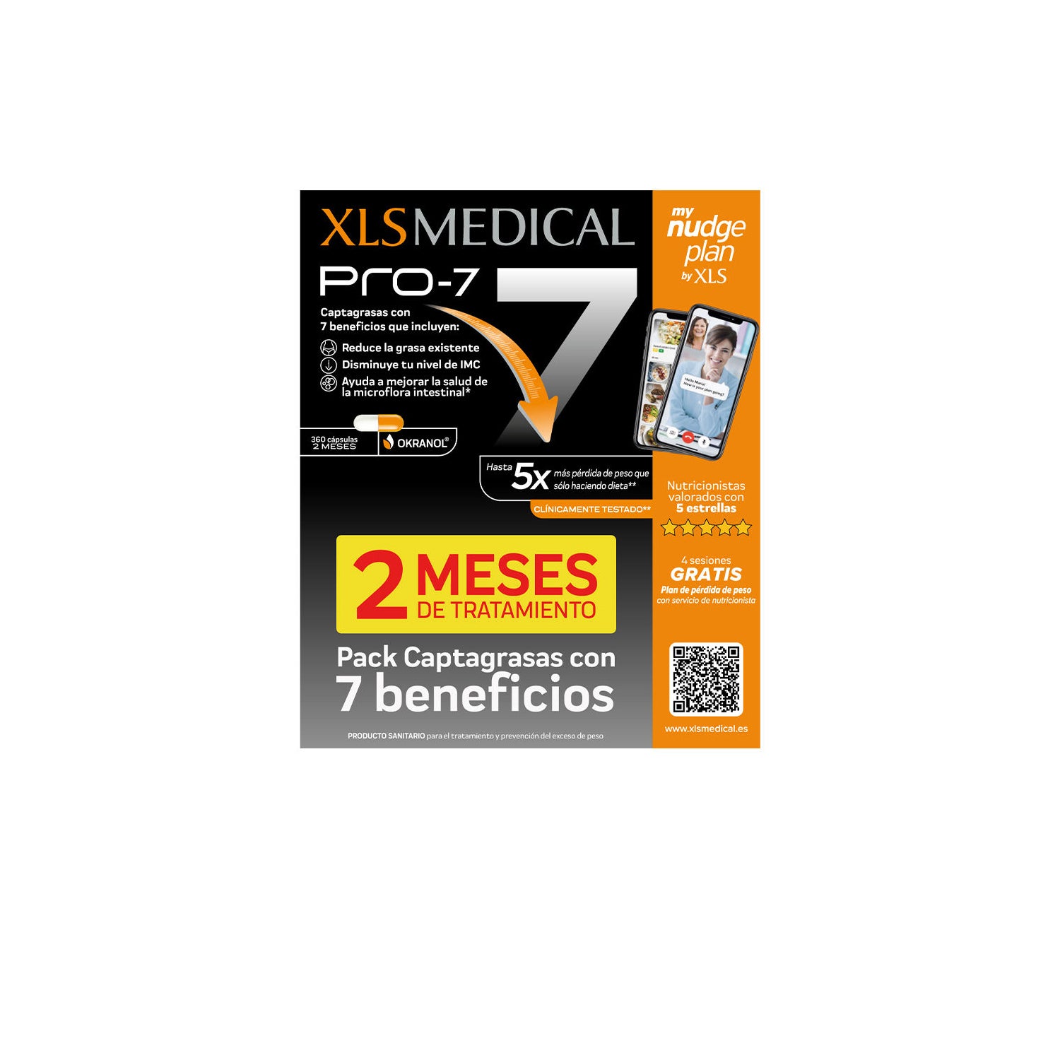 Xls Medical Pro 7 Nudge 2X180comp