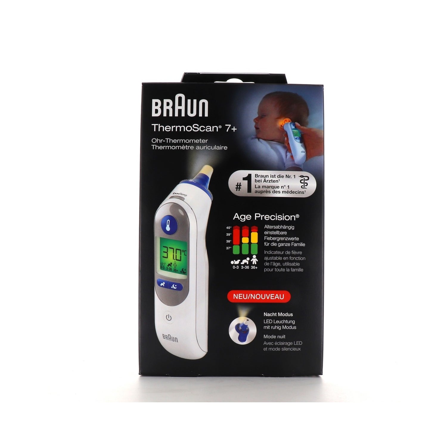 BRAUN ThermoScan® 3 – Thermomètre Auriculaire Infrarouge -  Pharma-Médicaments.com