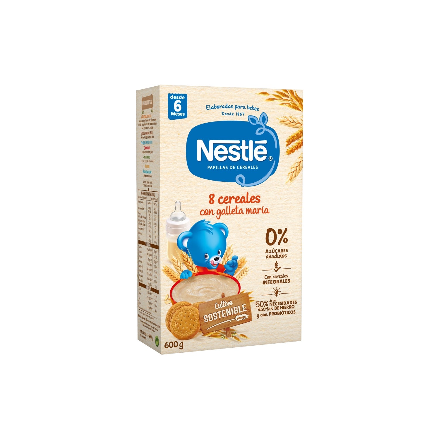 Baby cereals 8 céréales miel céréales infantiles 250g